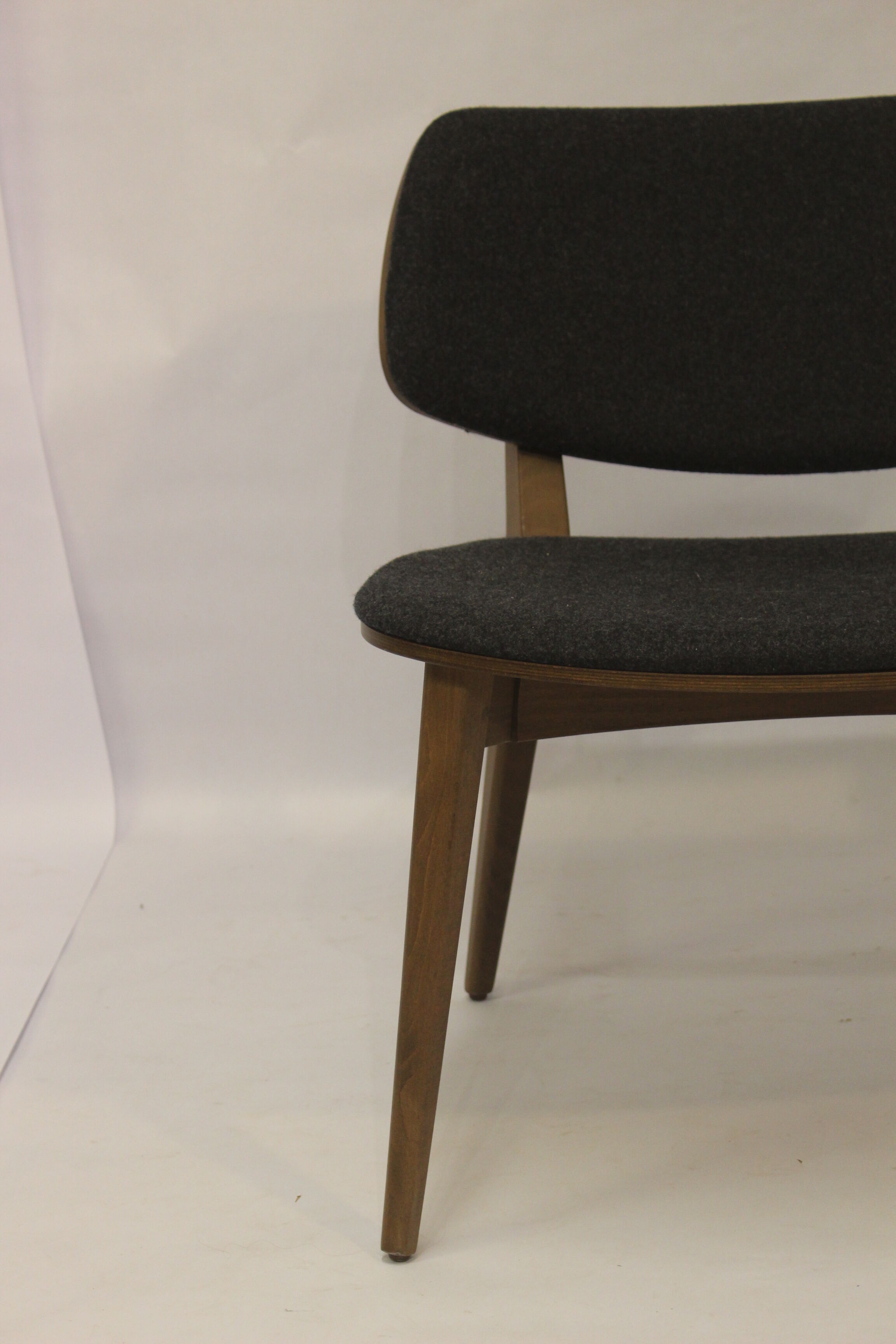 Beech wood armchair in perfect condition creation Emilio Nanni.