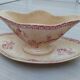 Saucière in iron earth of Gien model Pink hawthorn