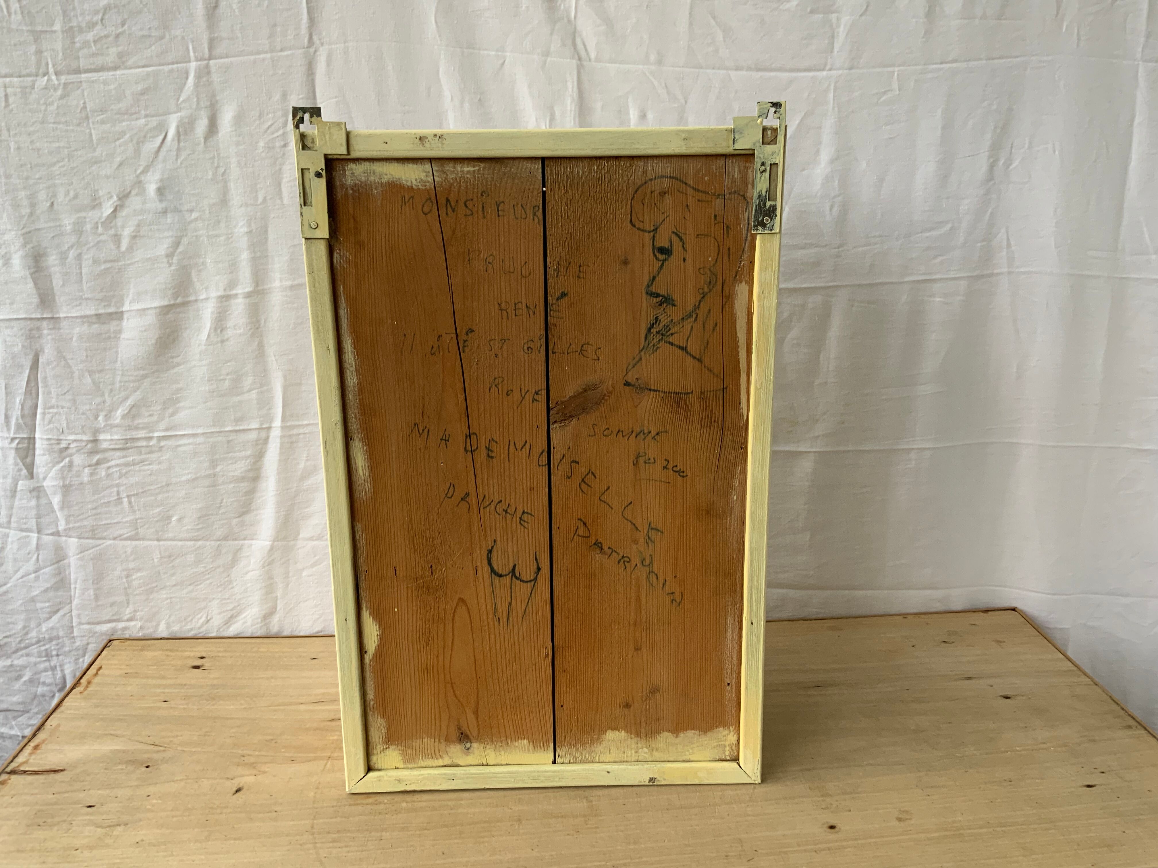 Medicine cabinet mirror