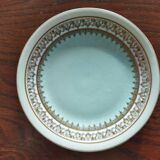 Platter and 11 dessert plates in Chapus Frères Limoges porcelain
