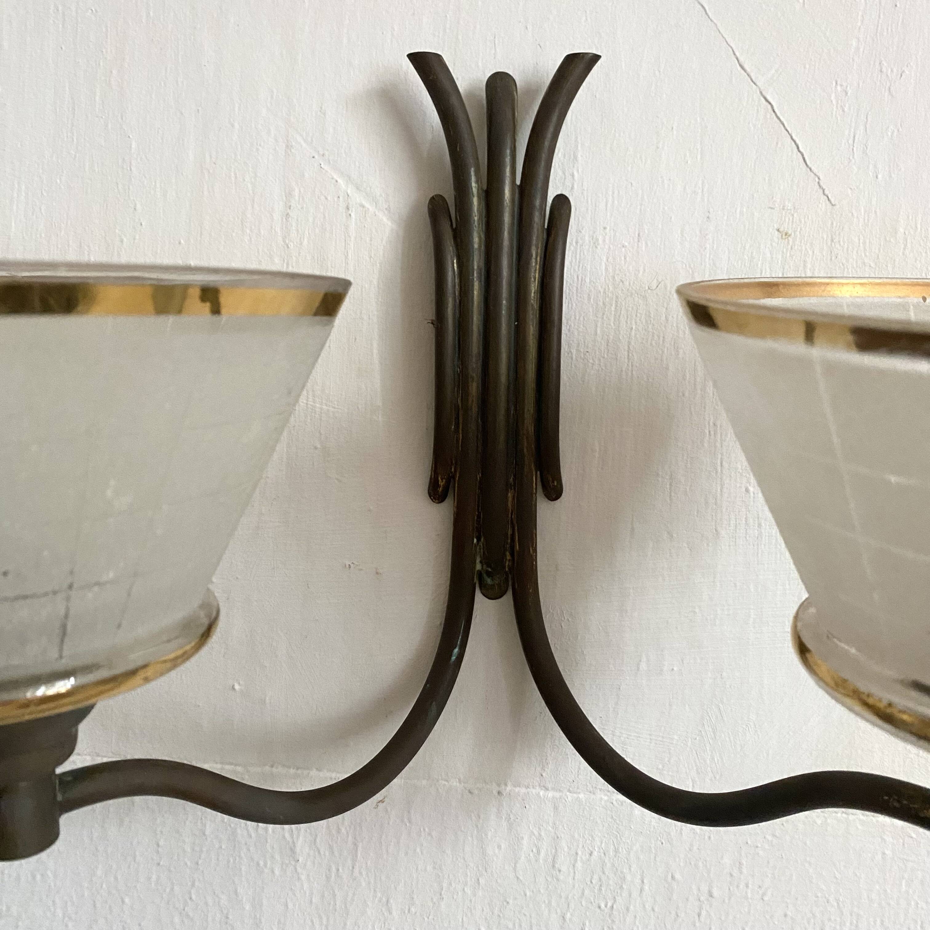 Double wall light, 2 lights, 30s -40s