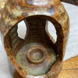 Lantern-style candlestick in pyrite sandstone