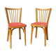 Paire de chaises de bistrot Baumann