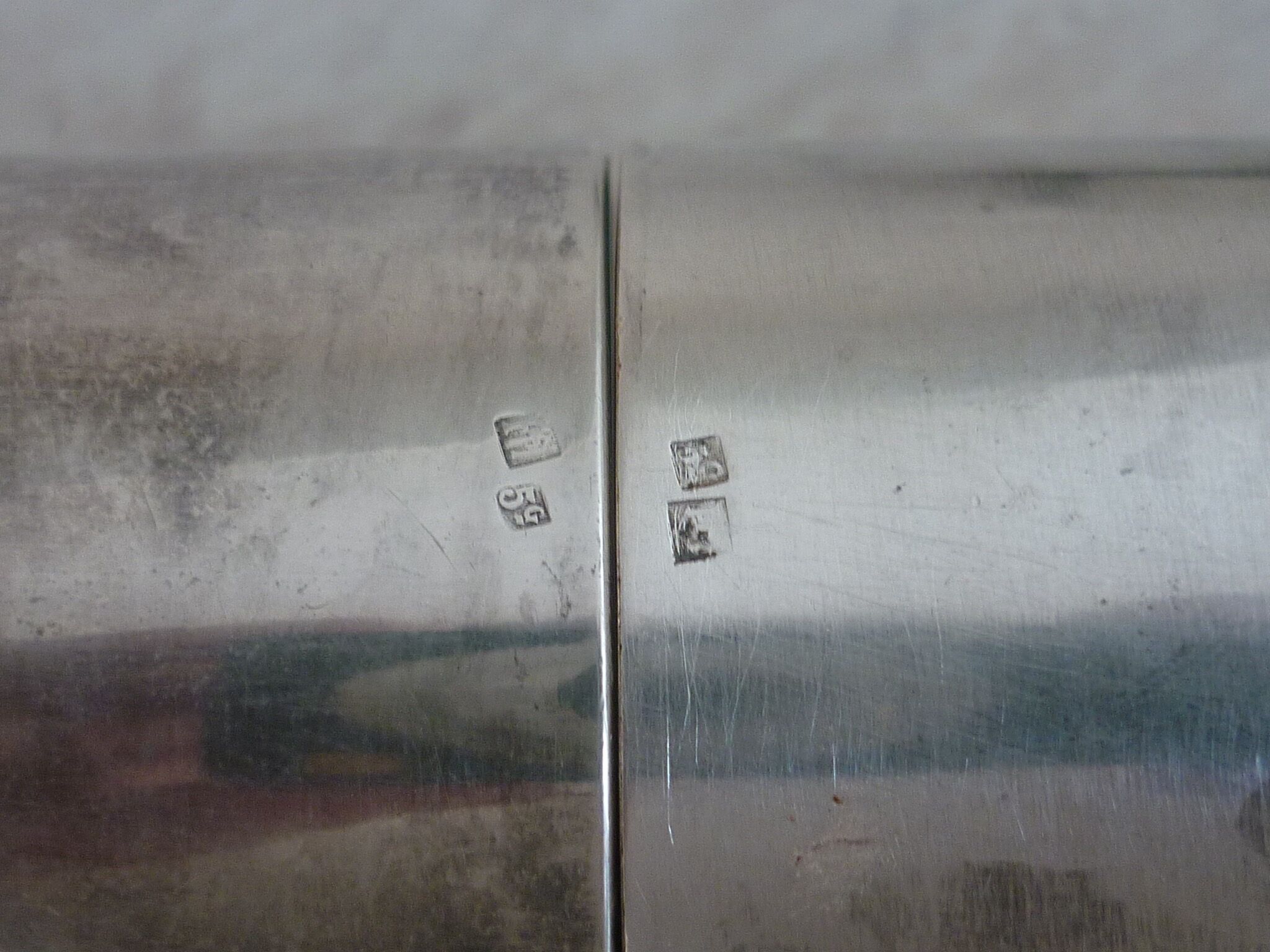 Ermetic salt and pepper shaker by Stéphane Prud'homme in silver metal