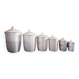 Pots à épices art déco