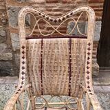 Rattan rocking chair