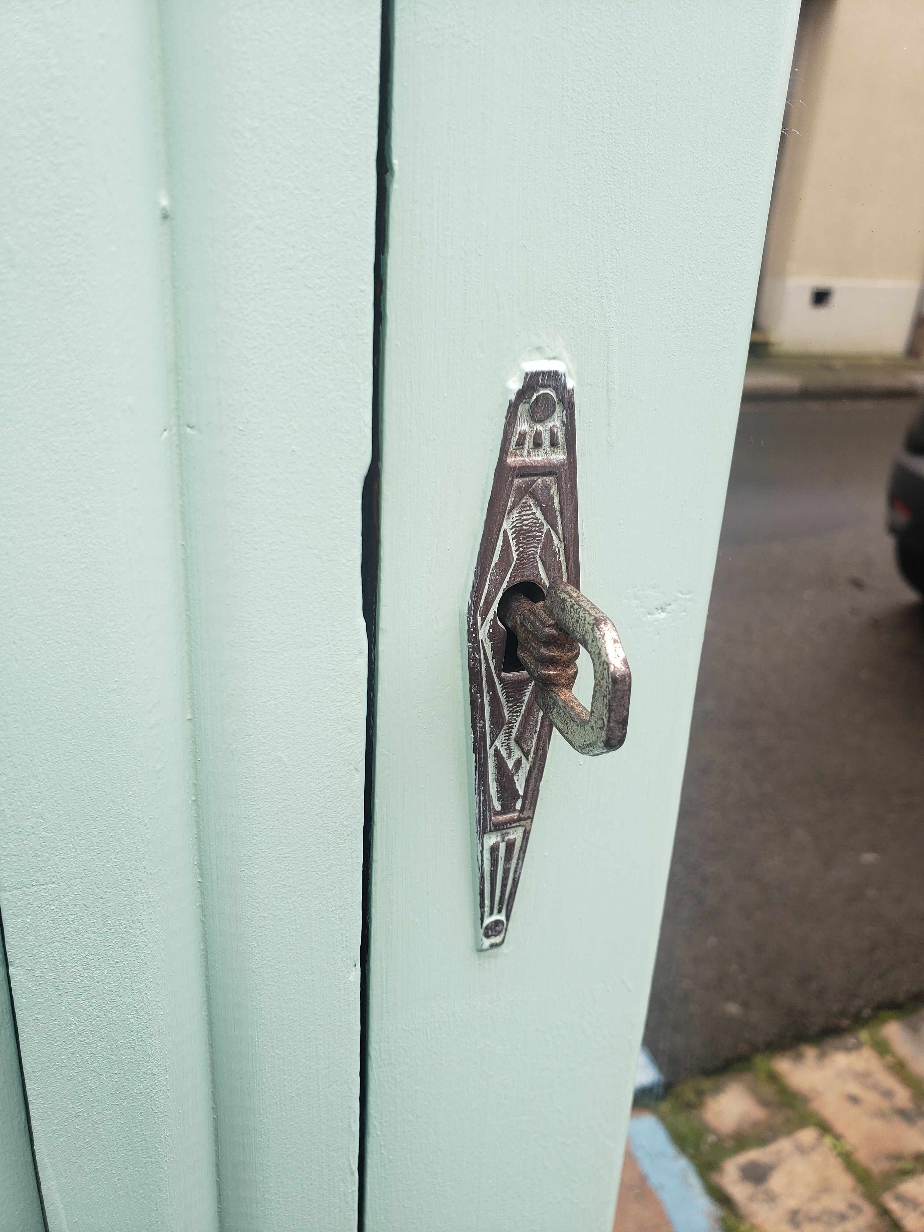 Mint green parisian dresser