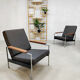 Vintage Dutch design lounge set sofa chairs bank fauteuils Rob Parry