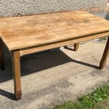Farm table dining kitchen with solid wood dining 1950 150x79x72cm