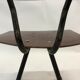 Vintage industrial children's chair, school chair, Dutch design