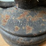 Old kerosene storm lamp
