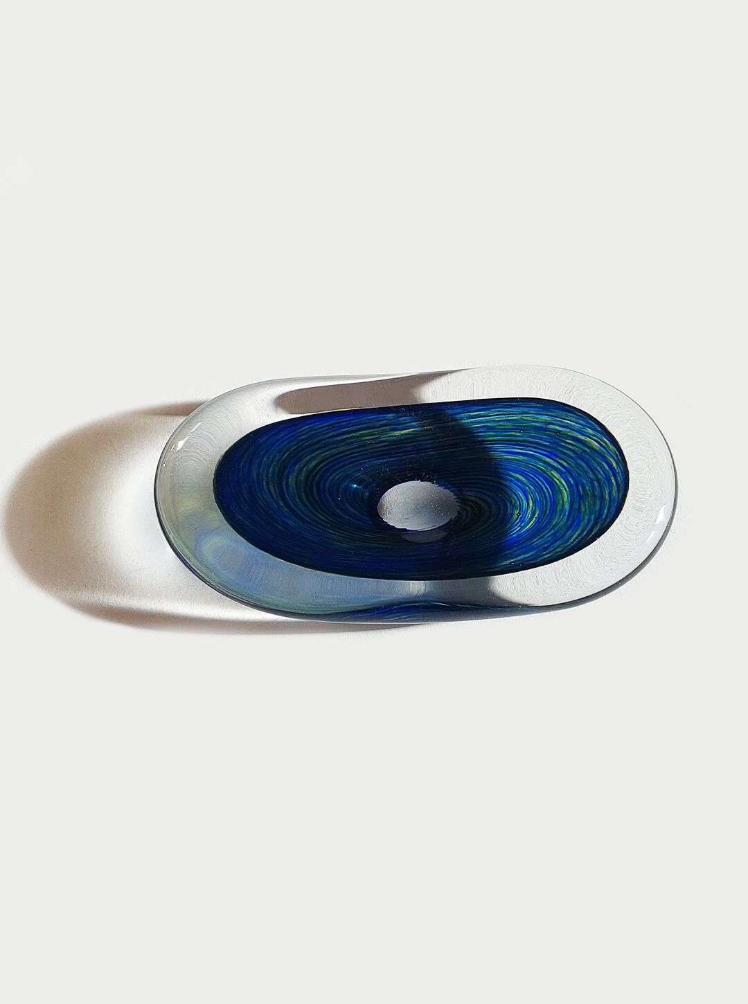 Vide Poche en verre épais de Murano