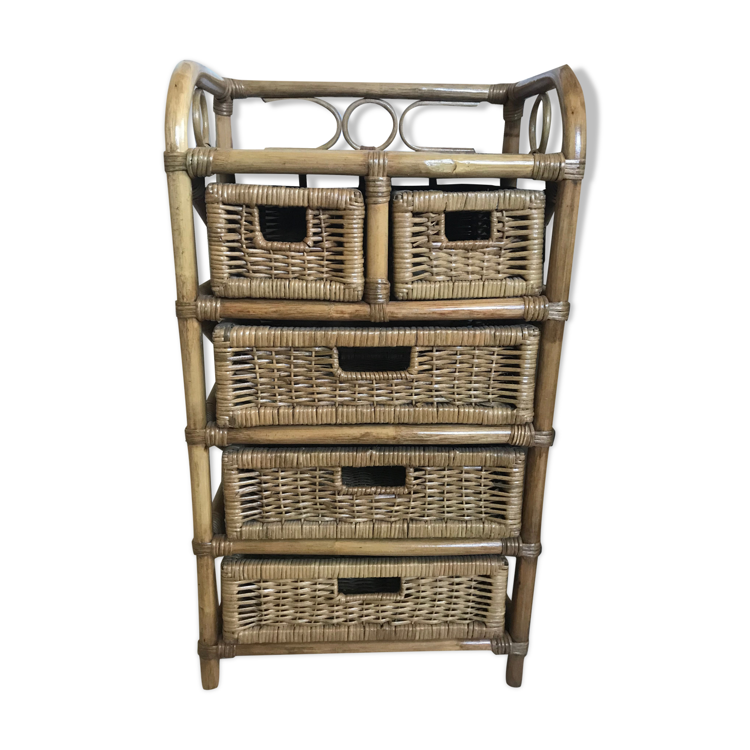 Vintage rattan clother