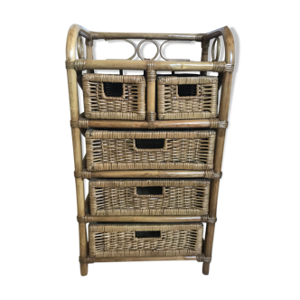 Vintage rattan clother
