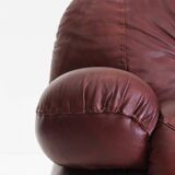 Sapporo Italian leather sofa Mobil Girgi 70s