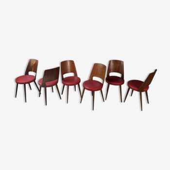 Baumann Mondor bistro chairs, lot of 6