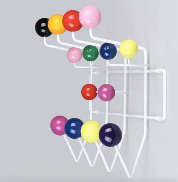 Hang It All Édition Jaune par Charles Eames et Ray Eames pour Vitra