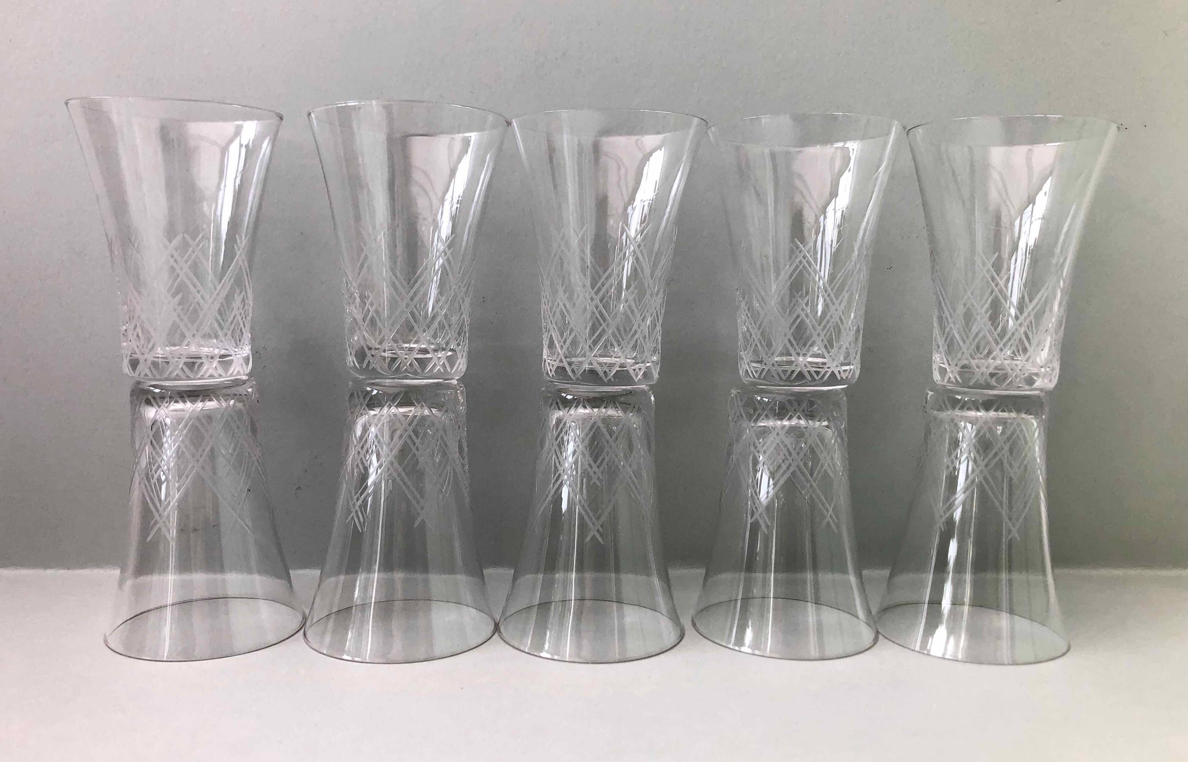 10 old alcohol goblets