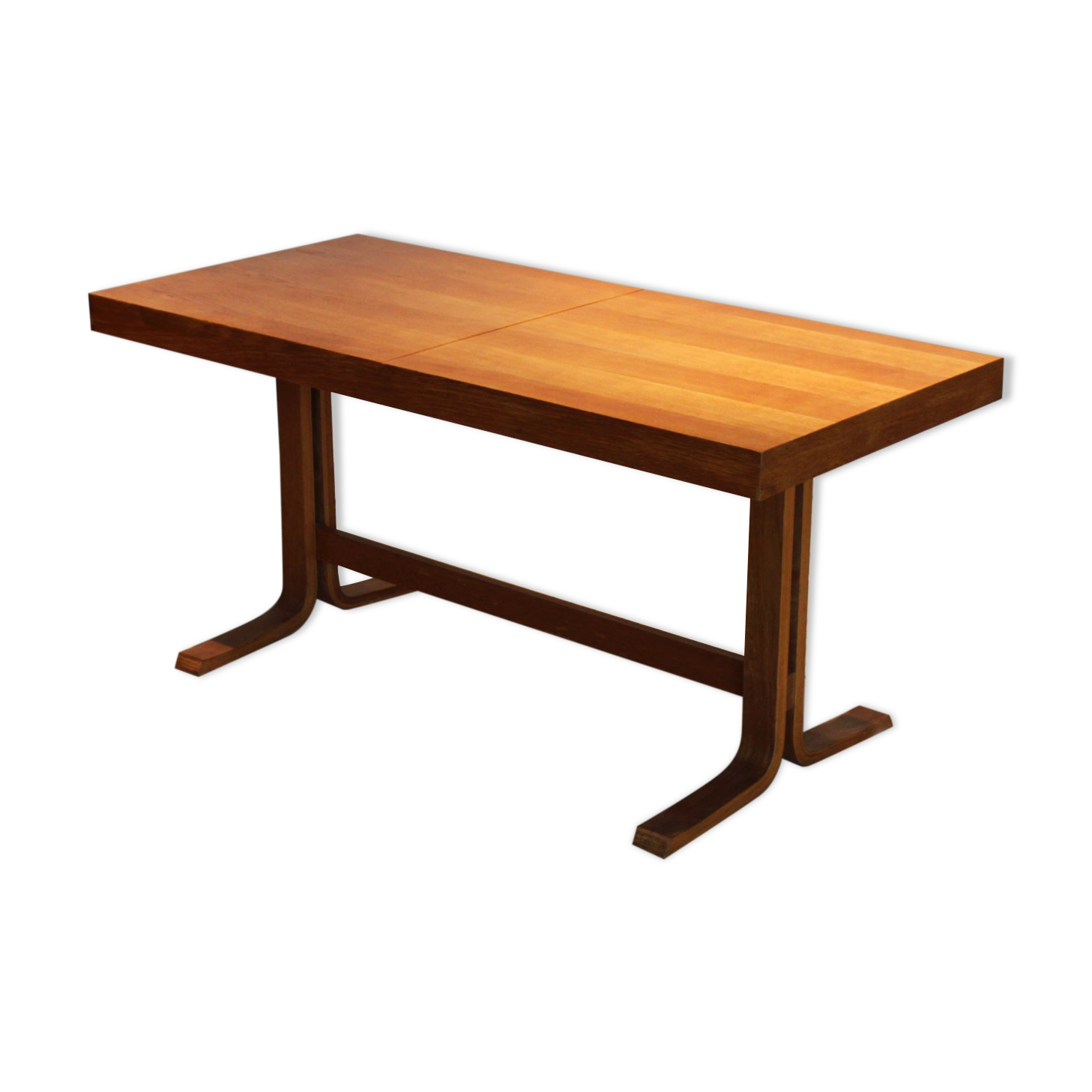 Table basse à rallonge par Drevopodnik Holesov, République Tchèque, 1970