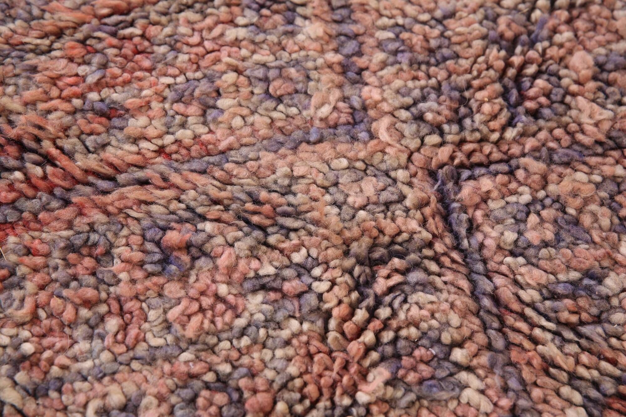 Authentic Vintage Moroccan Rug 203 x 352 cm, Berber Wool Rug, Bohemian Rug