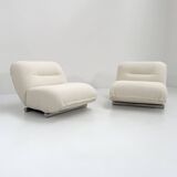 Pair of Armchairs by Giuseppe Munari for Poltrona Munari, 1970