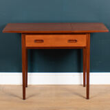 Retro Danish 1960s Sewing Table Console Table Lamp Table