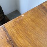 Jam cabinet, folk art furniture, oak, 19th century