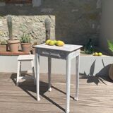 Old patinated table