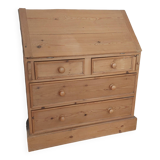 English pine secretary