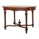 French Empire‑Style Oak Side Table with Gilt Details, ca. 1900