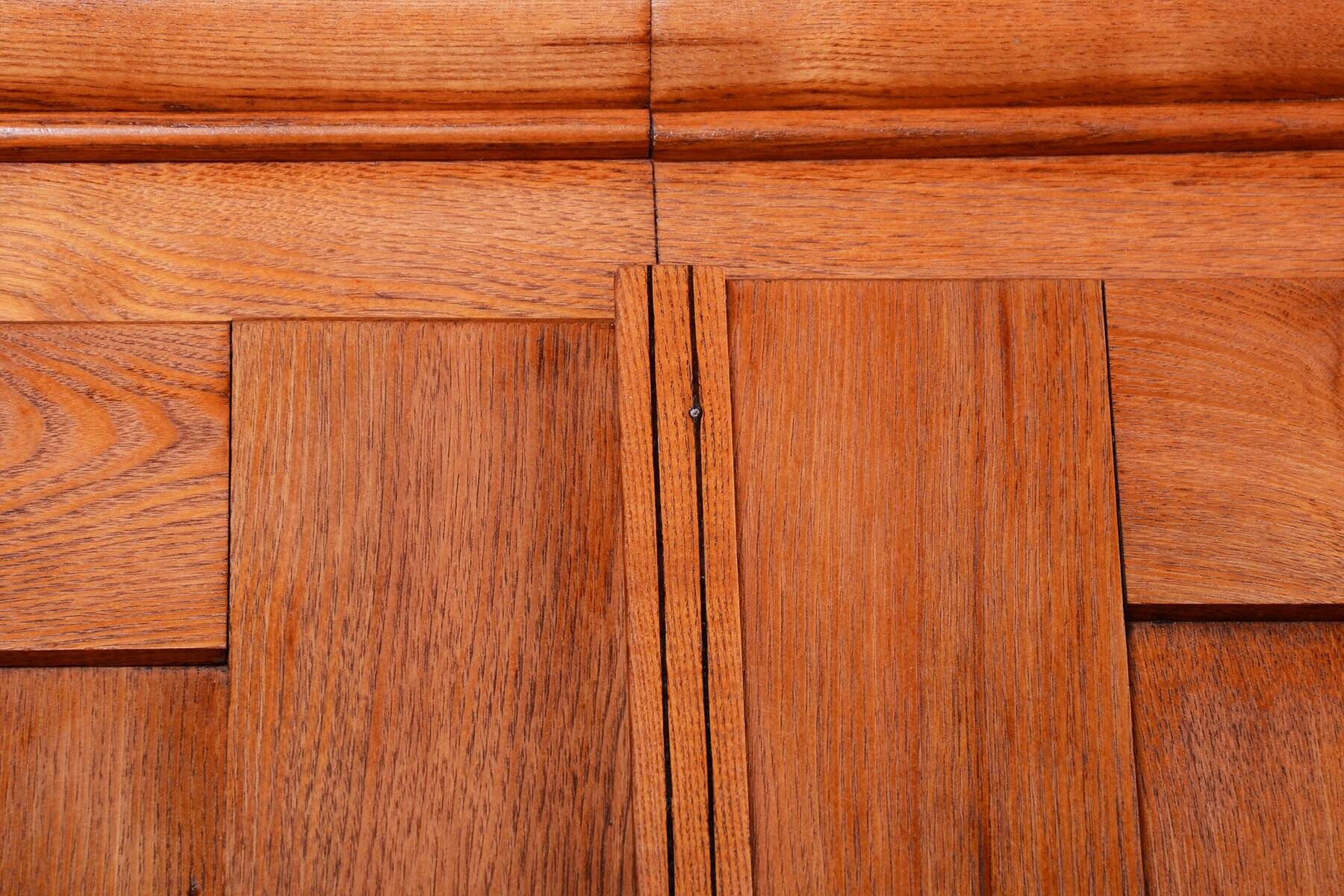 Neo-Classical Wardrobe in Ash, Czech, 1820s