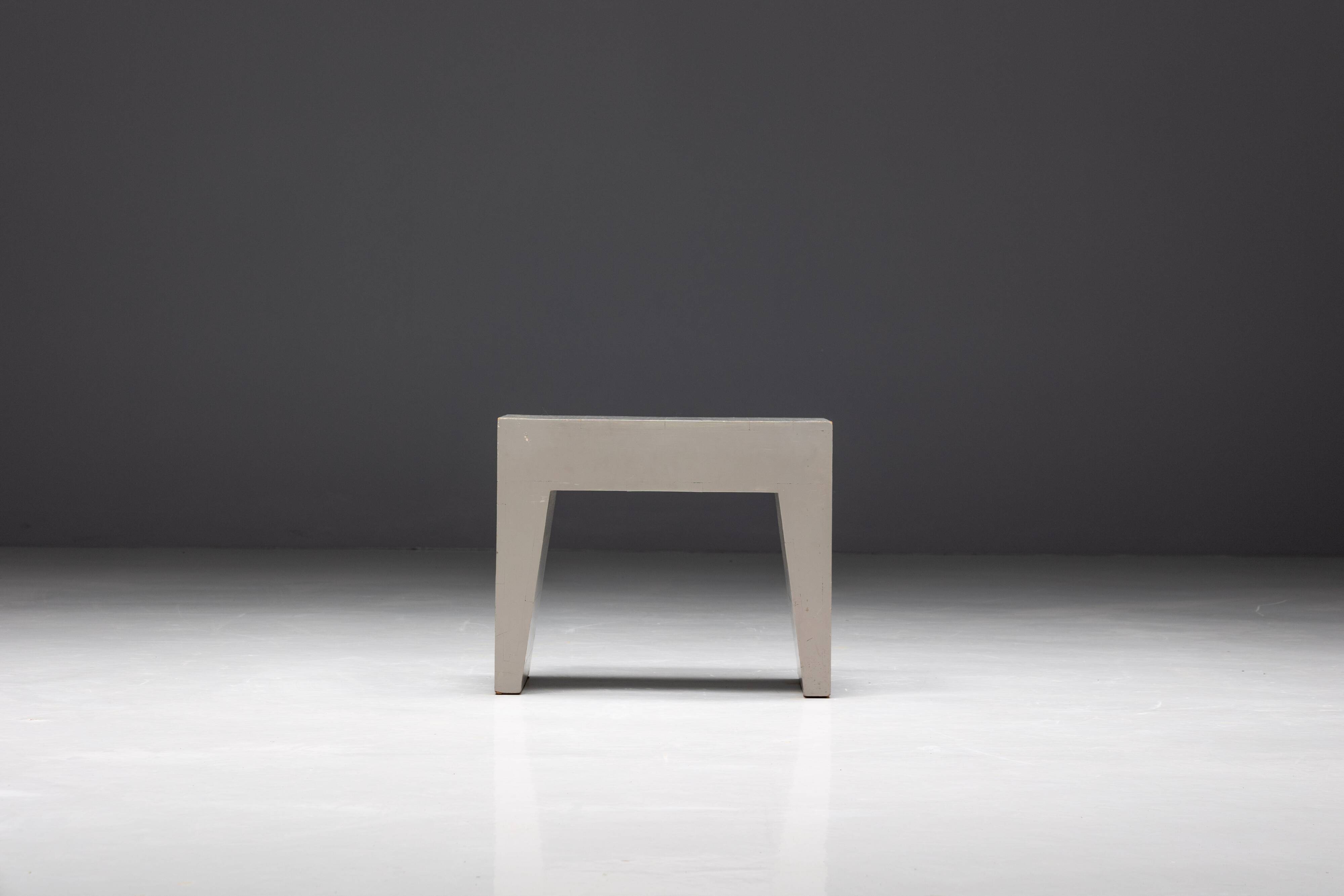 Bossche School Stools by Dom Hans van der Laan & Jan de Jong, Netherlands, 1970s