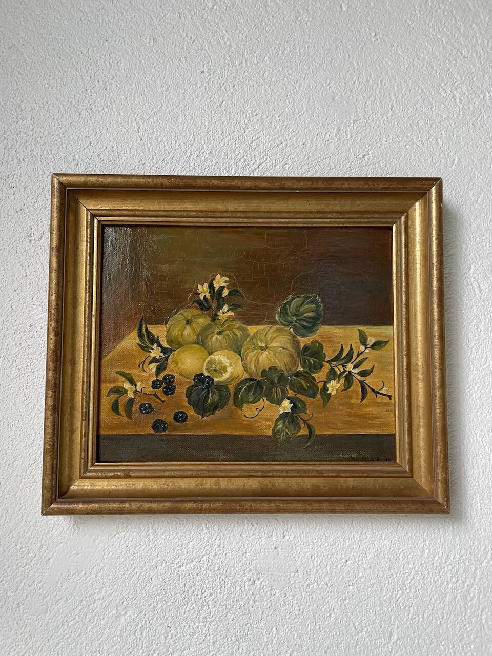 Still life oil painting