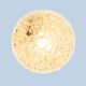 1960 bubble glass ceiling lamp