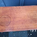 Low storage sideboard 2 doors iron base year 50 60