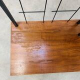 50s asymmetrical plant shelf, teak
