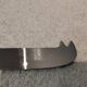 Cheese knife with silver-plated metal handle, silversmith Ercuis Valencay