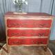 Hand painted chest of drawers