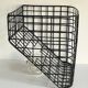 Panier mural fil d'acier rangement vintage