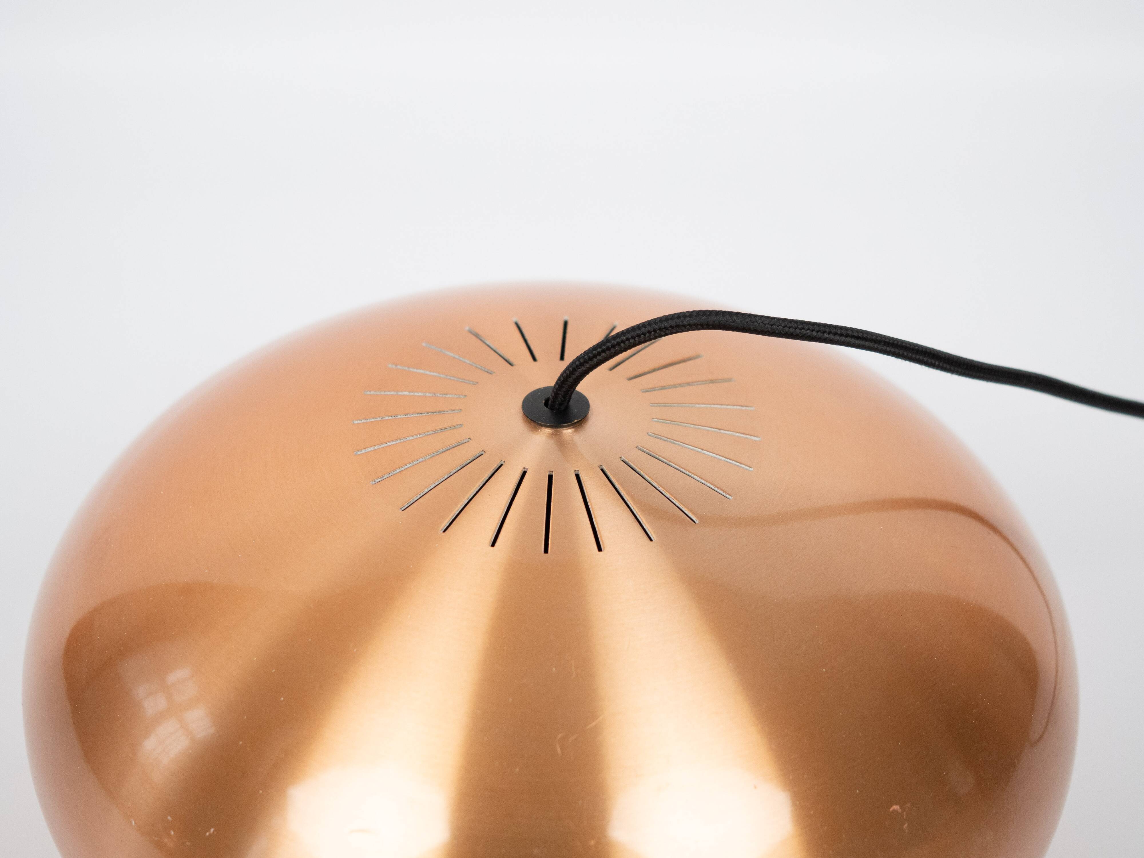 Danish vintage Medio pendant lamp by Jo Hammerborg, Fog og Morup, 1965