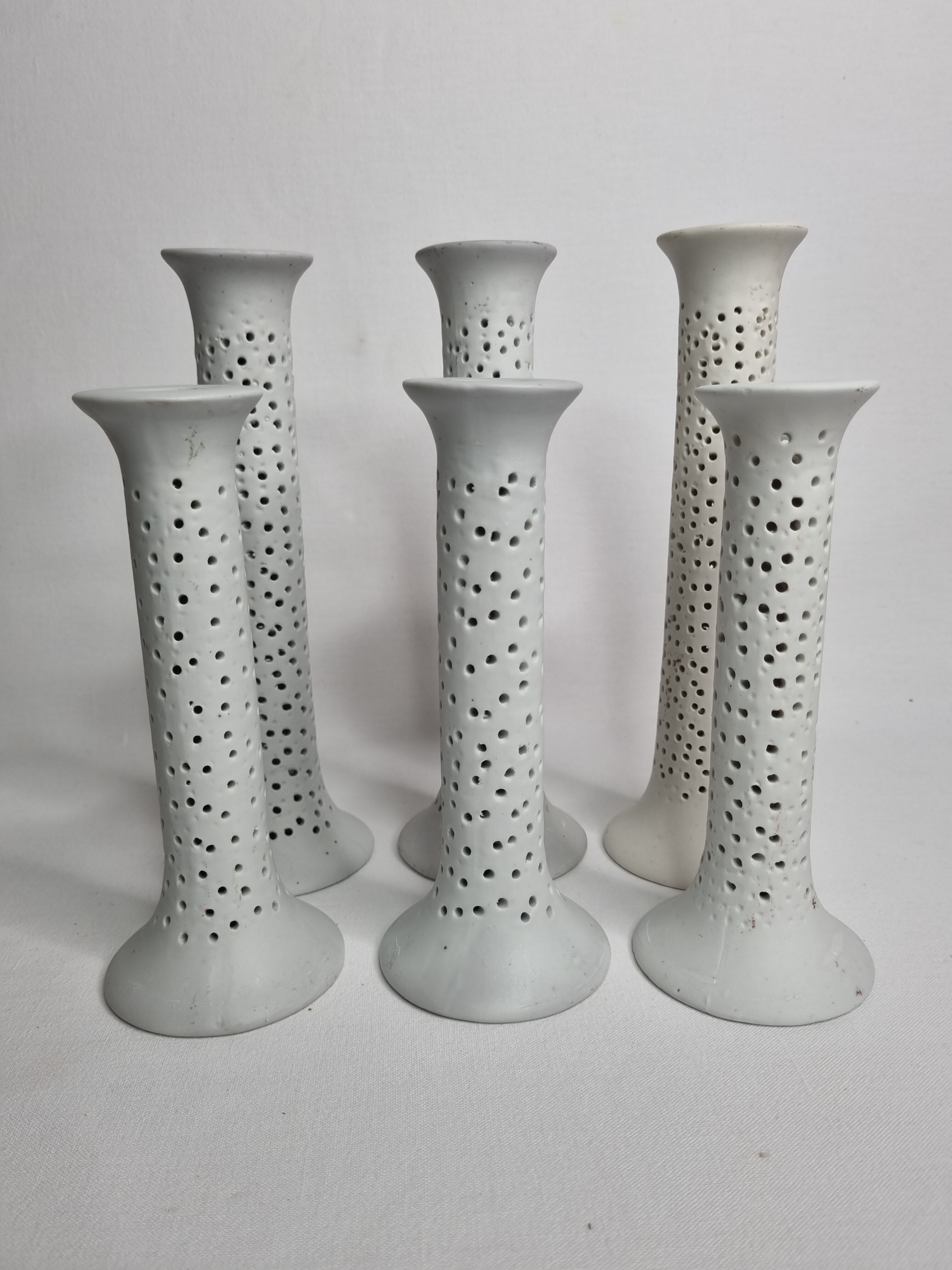 Set of 6 Candlesticks Broste Copenhagen