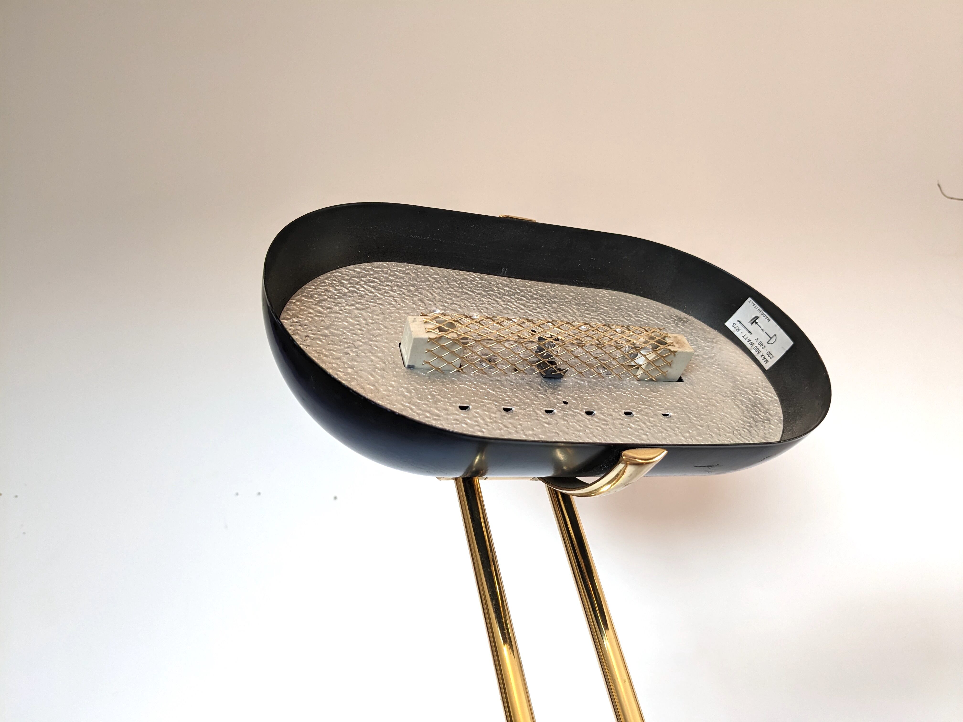 Vintage halogen floor lamp by Relux Milano