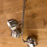 Ceiling light with 3 “eye ball” globes from the 60s