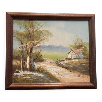 Oil painting