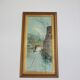 Paintings, oil on canvas, Moretti, 1970, set of 3