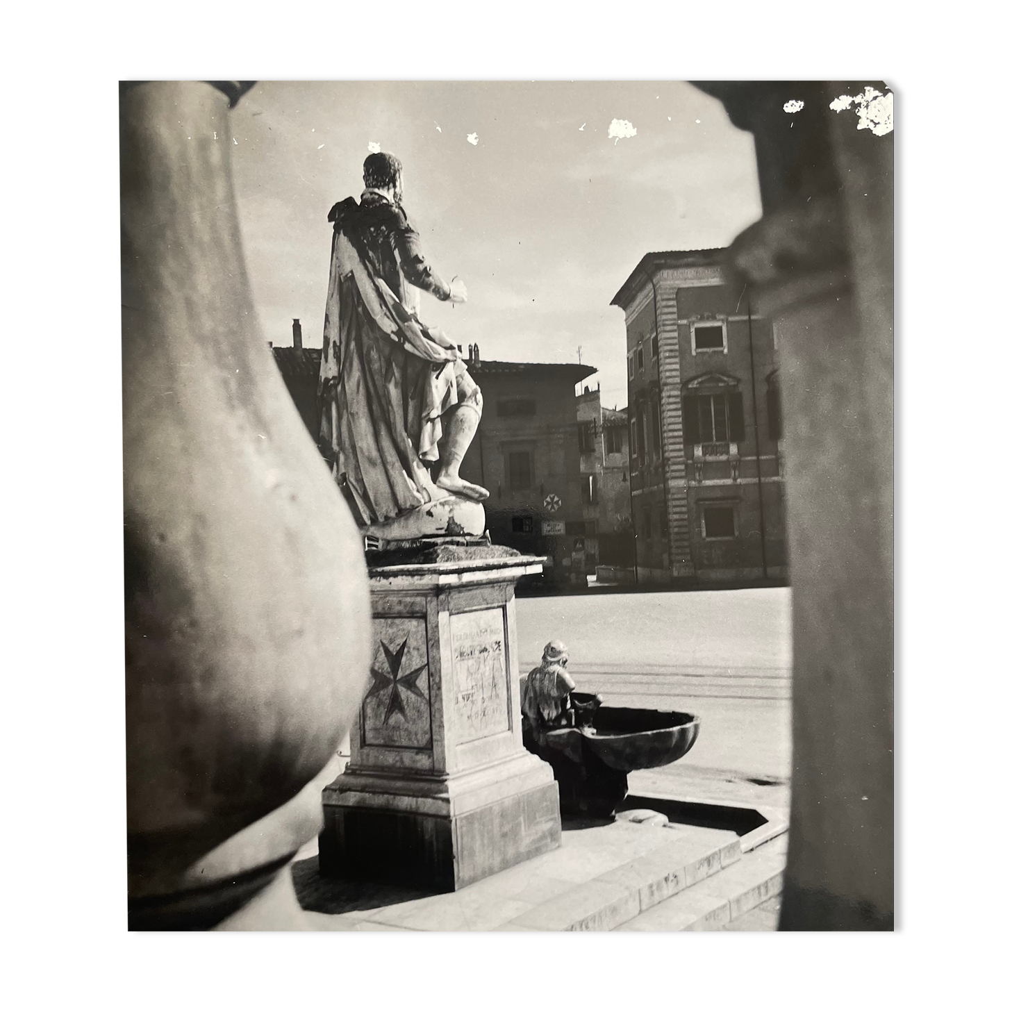 Photographie ancienne noir et blanche argentique début XXe
