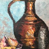 Nature morte à l huile