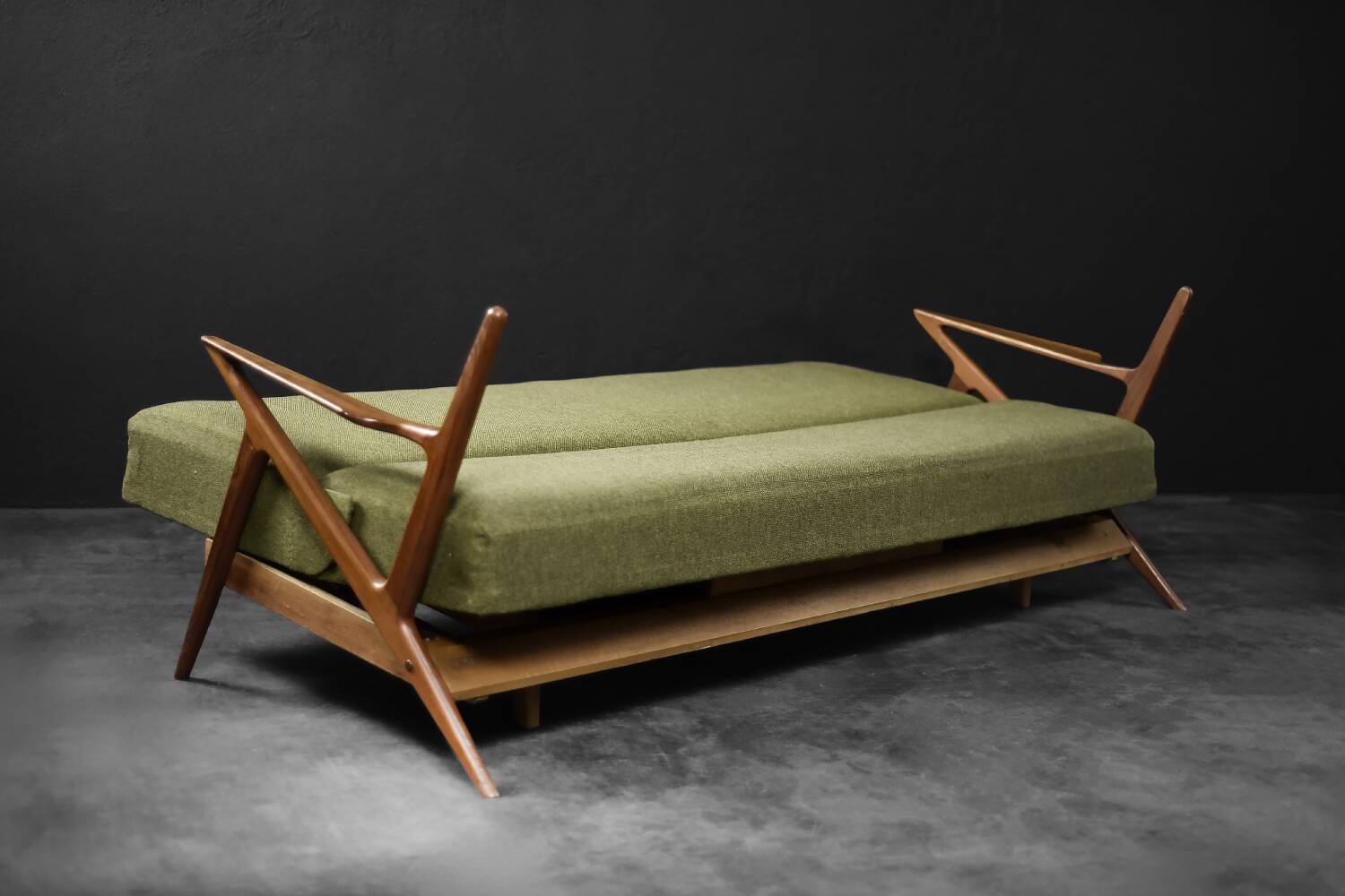 Vintage Danish 3-seater canapé from the mid-century, designed by Poul Jensen for Selig.