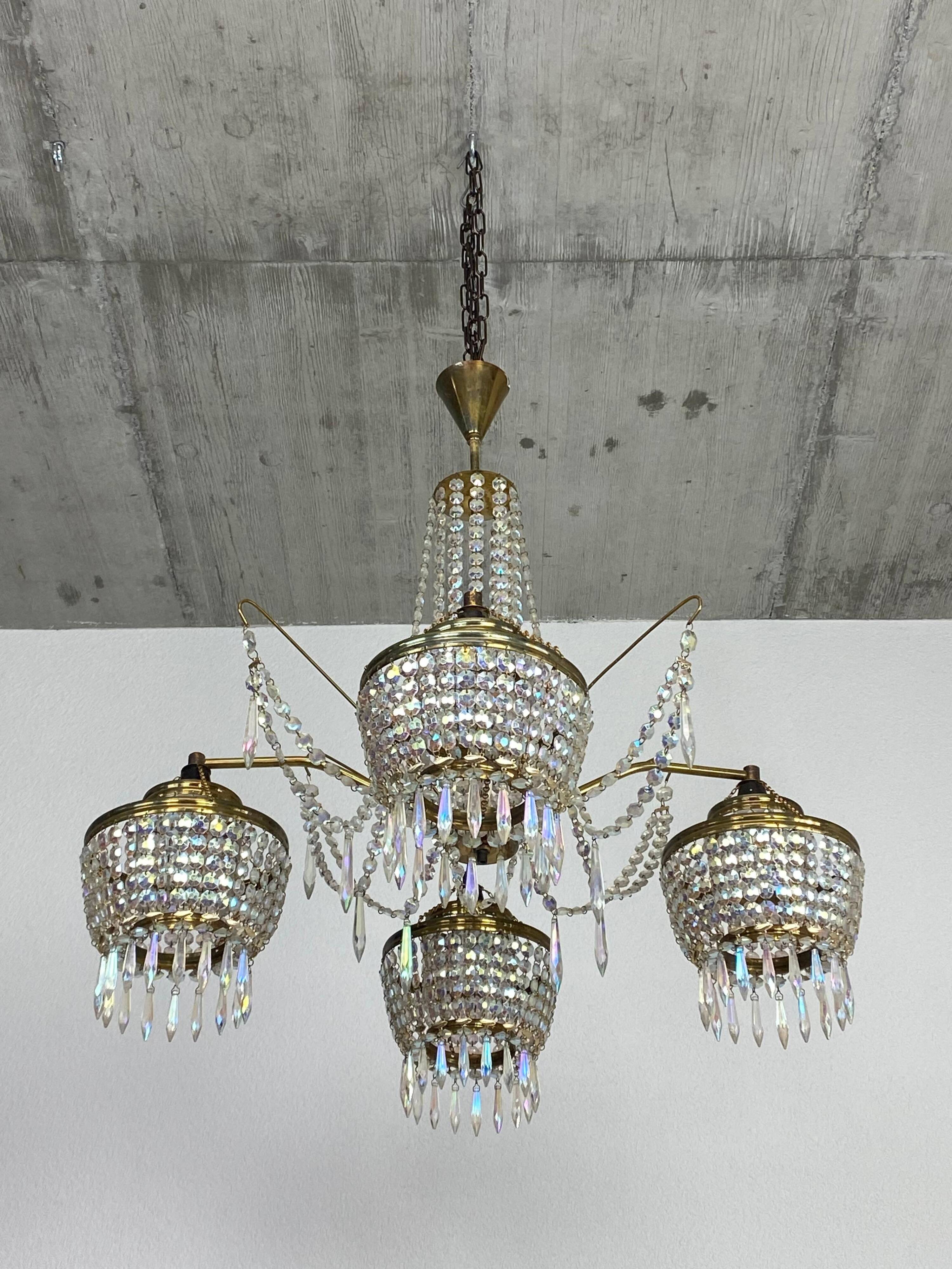 Crystal chandelier
