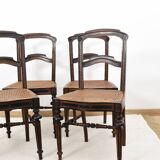 Cane bistro chairs